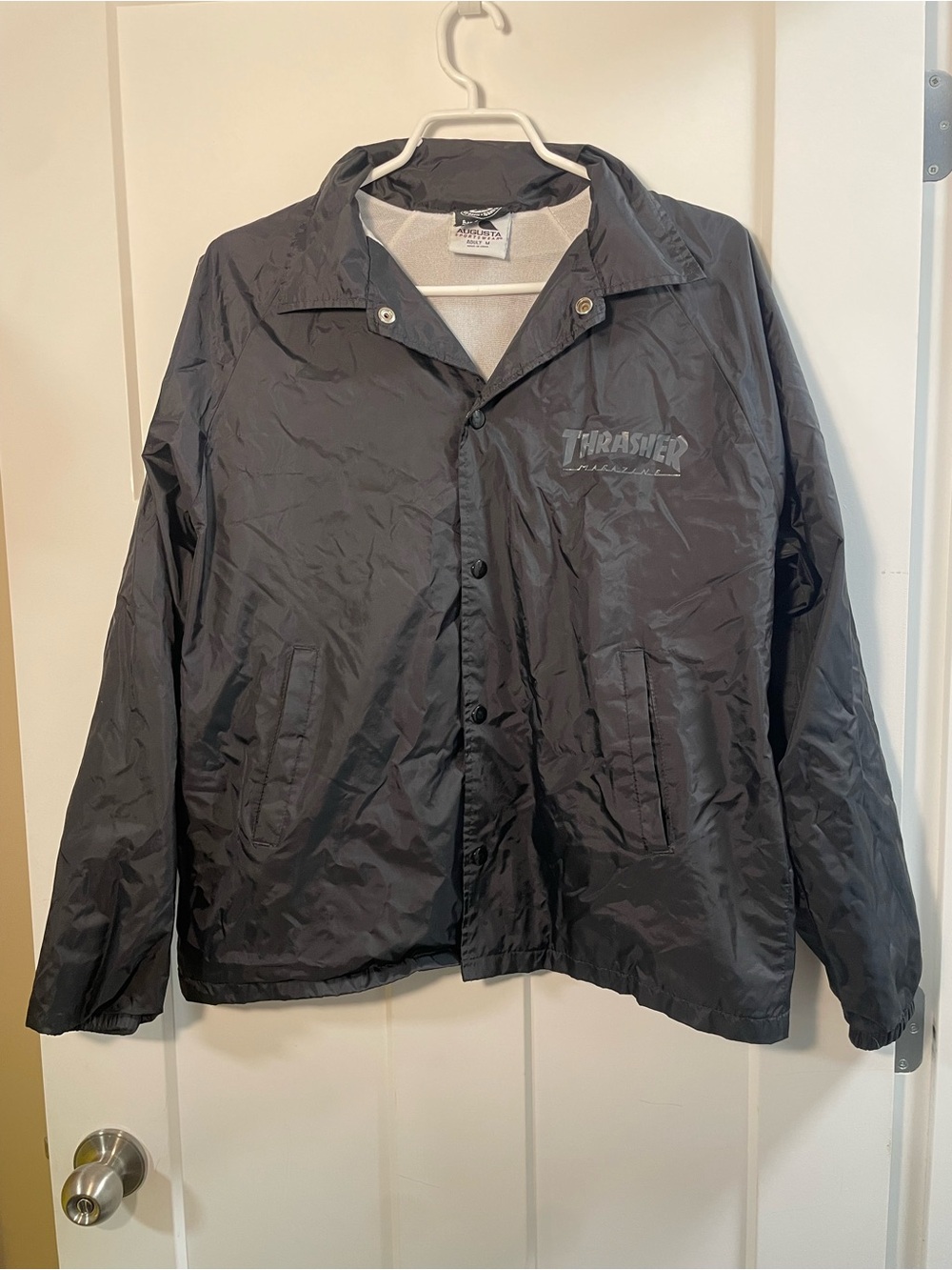 Thrasher Men’s Black Coach Jacket